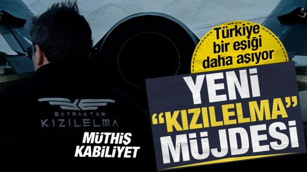 Sel&ccedil;uk Bayraktar m&uuml;jdeyi verdi: Yeni bir KIZILELMA geliyor!