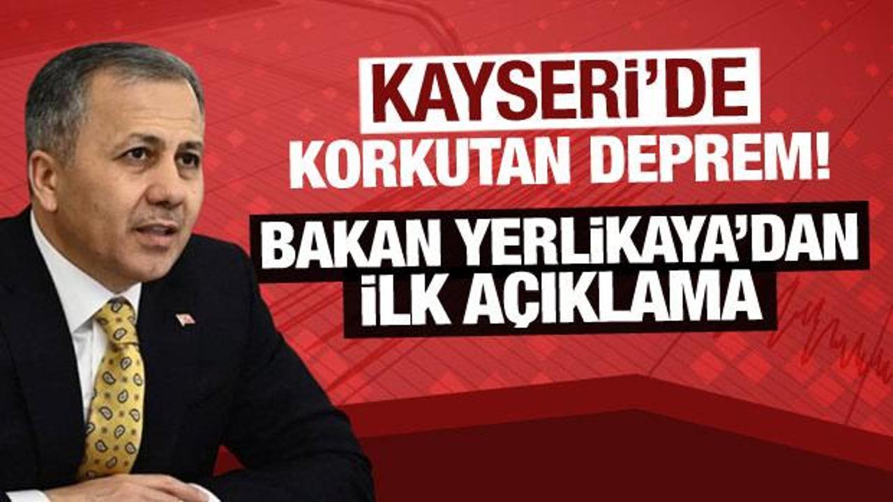 Son Dakika: Kayseri'de 4.7 b&uuml;y&uuml;kl&uuml;ğ&uuml;nde deprem!