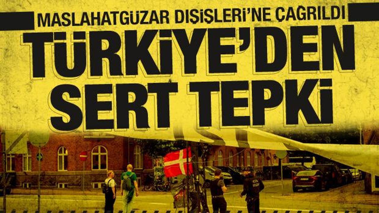 Türkiye'den Danimarka'ya yeni tepki