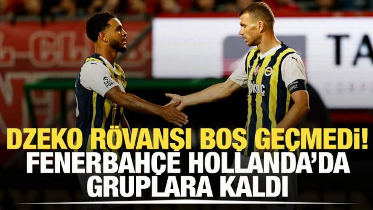 Fenerbahçe, Konferans Ligi'nde gruplara kaldı