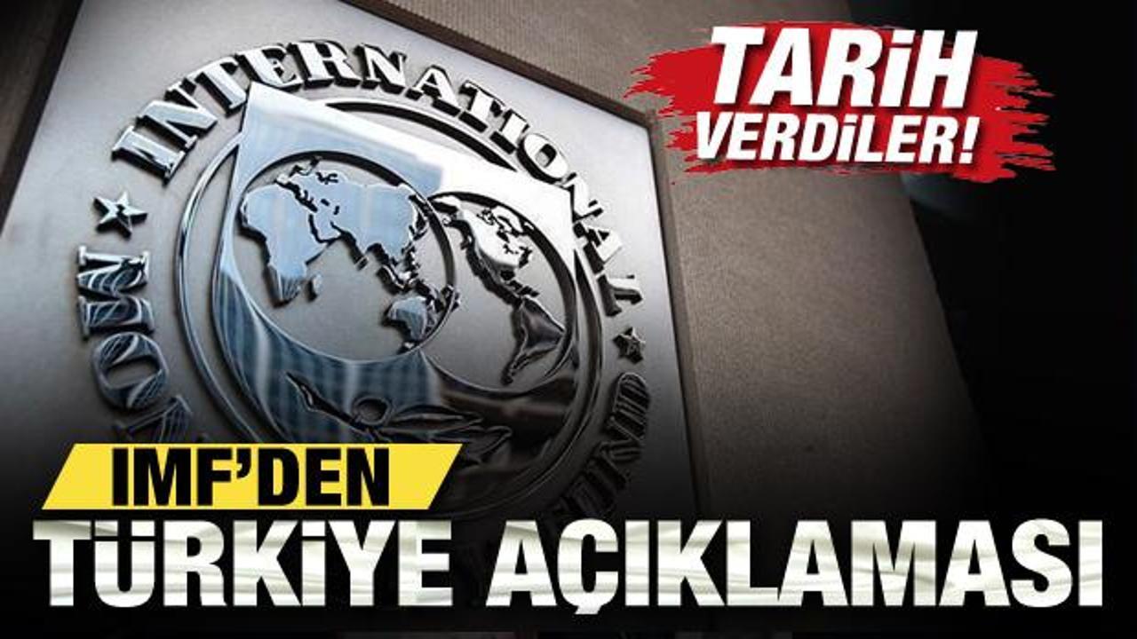 IMF'den, Türkiye'ye yönelik 'mali destek' açıklaması: Talep gelmedi