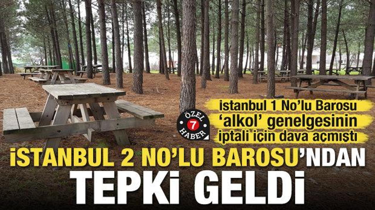 İstanbul 2 Nolu Barosu’ndan ‘alkol genelgesi’ açıklaması!