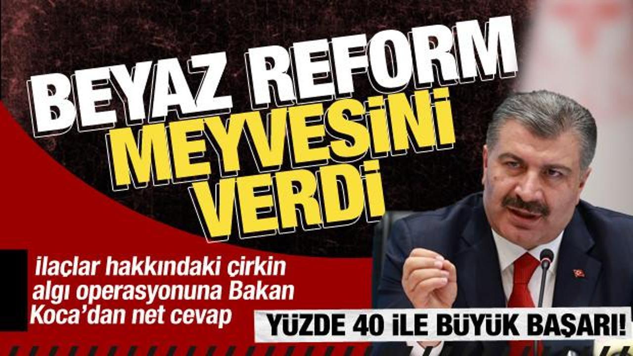 Beyaz Reform meyvesini verdi! Bakan Koca: Kamuya d&ouml;nen 8 bine yakın hekim oldu