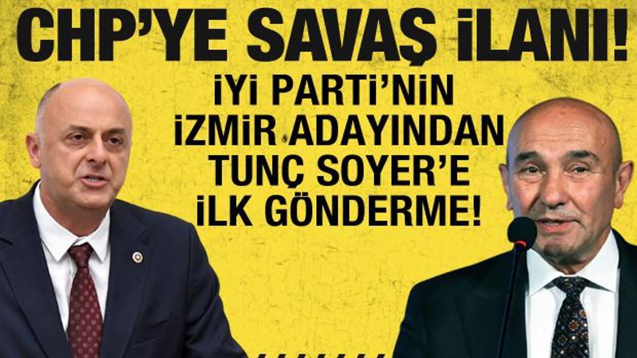 İYİ Partili &Uuml;mit &Ouml;zlale'den Tun&ccedil; Soyer'e g&ouml;nderme