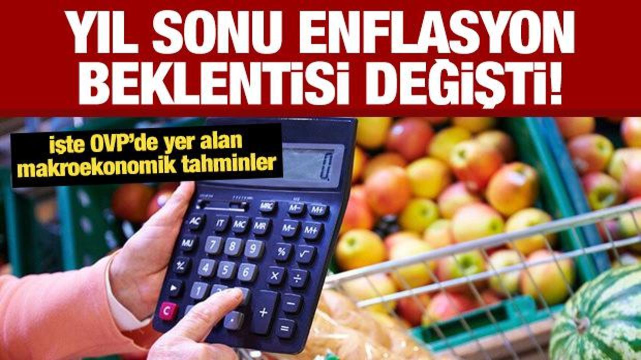Yıl sonu enflasyon beklentisi değişti