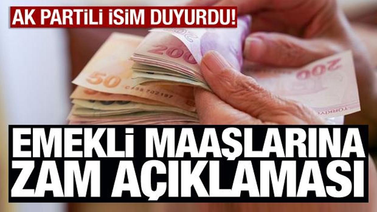AK Parti&rsquo;den emekli maaşlarına ilişkin a&ccedil;ıklama
