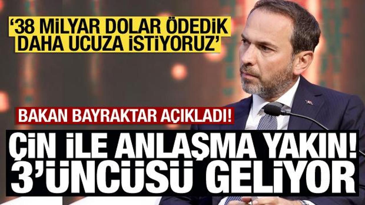 Bakan Bayraktar'dan 3. n&uuml;kleer santral a&ccedil;ıklaması: Anlaşmaya yakınız