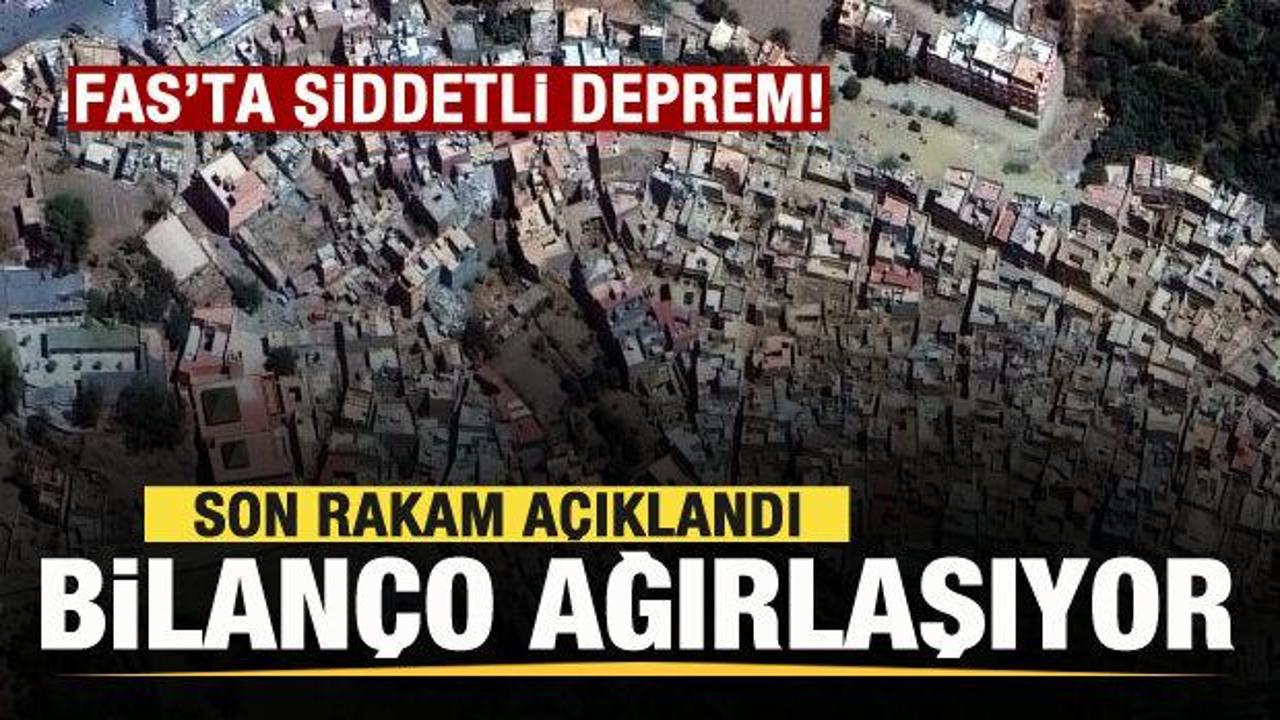  Fas'ta şiddetli deprem! Bilan&ccedil;o ağırlaşıyor! Son durum a&ccedil;ıklandı