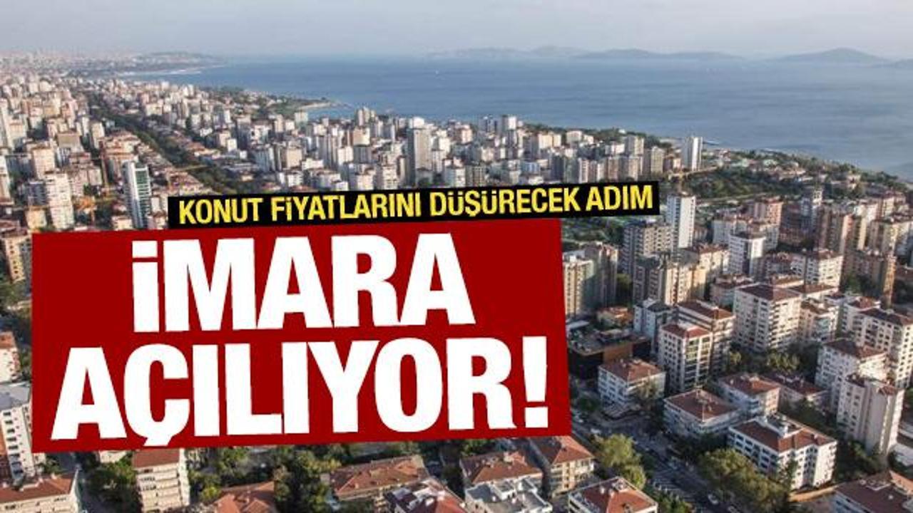 Konut fiyatlarını düşürecek hamle: İmara açılıyor