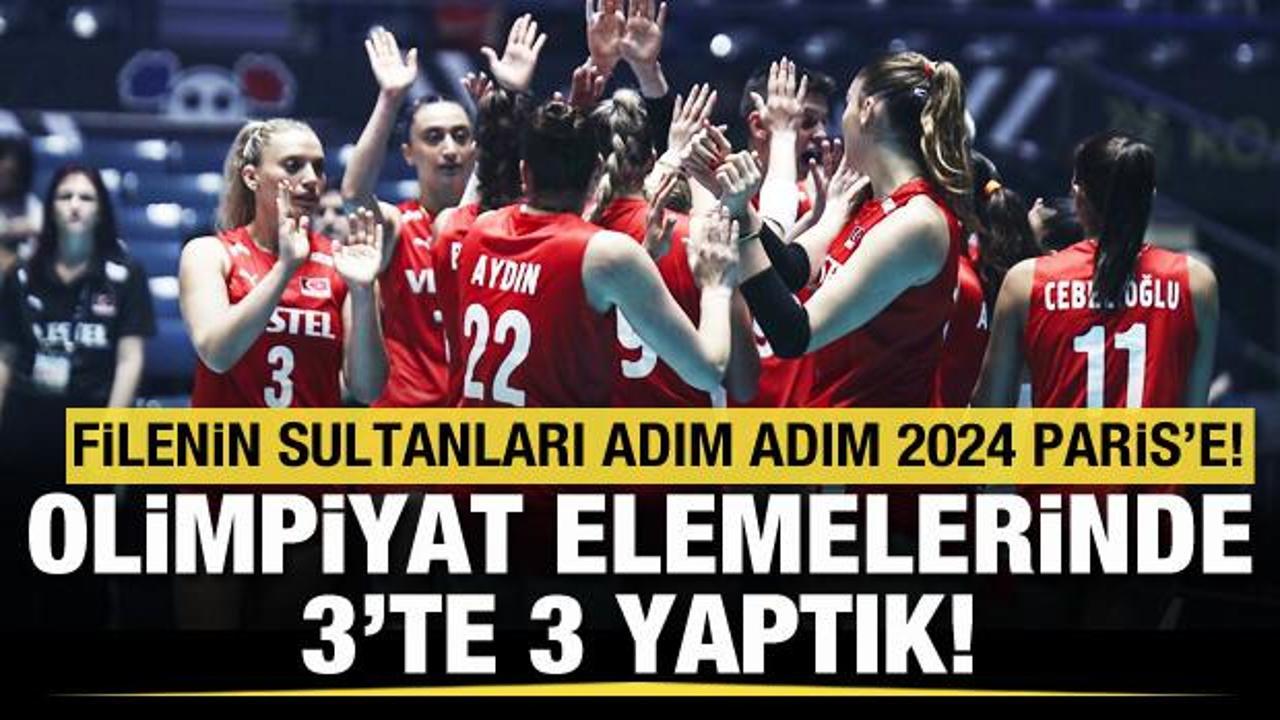 A Milli Kadın Voleybol Takımı kayıpsız devam ediyor!