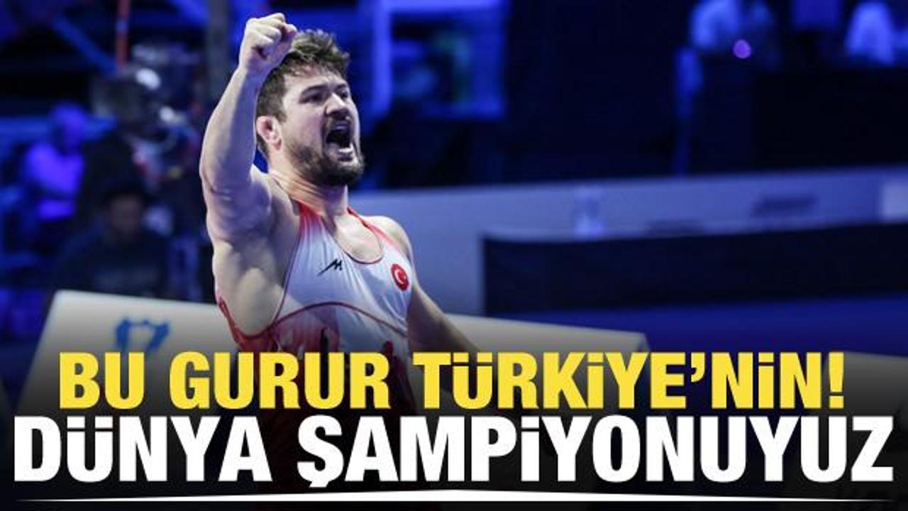 Ali Cengiz altın madalya kazandı!