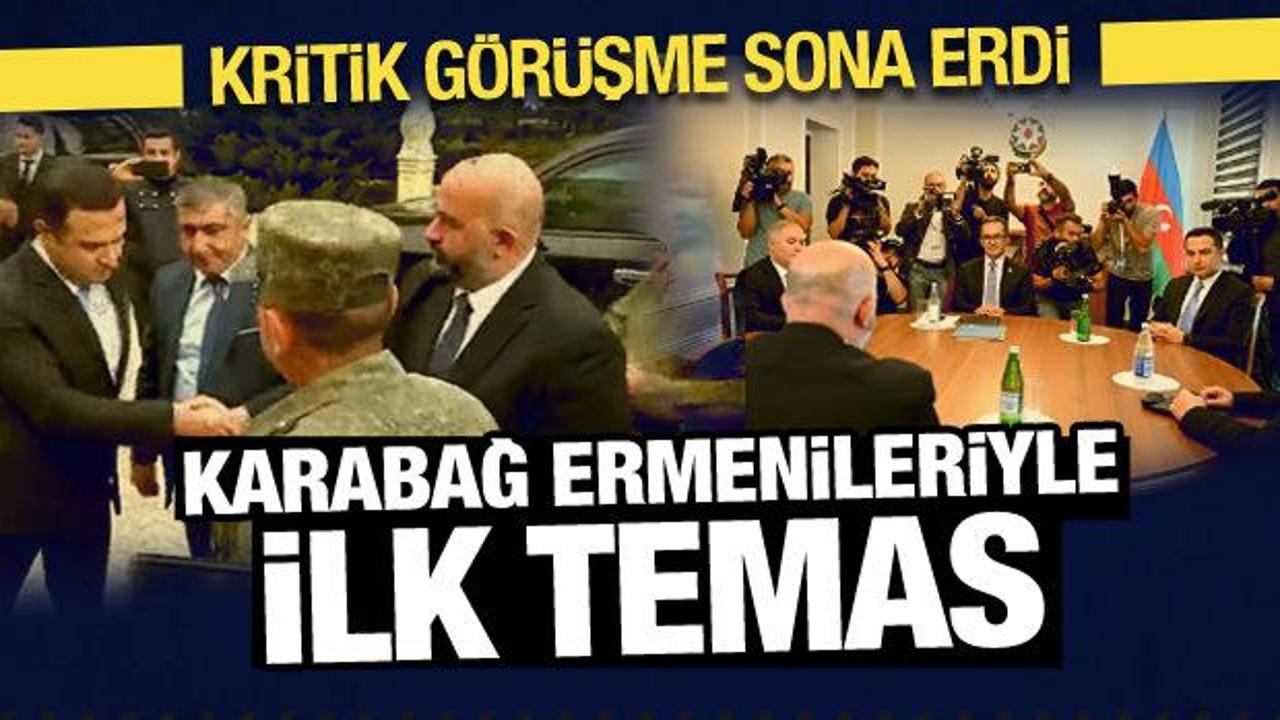 Azerbaycan ile Ermenistan arasında ilk temas: Kritik görüşme sona erdi!