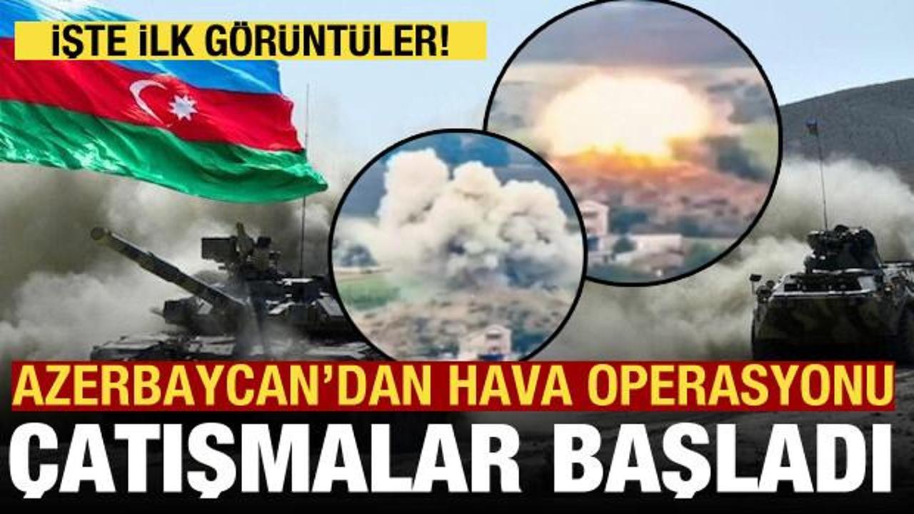 Azerbaycan Karabağ'da ter&ouml;rle m&uuml;cadele operasyonu başlattı