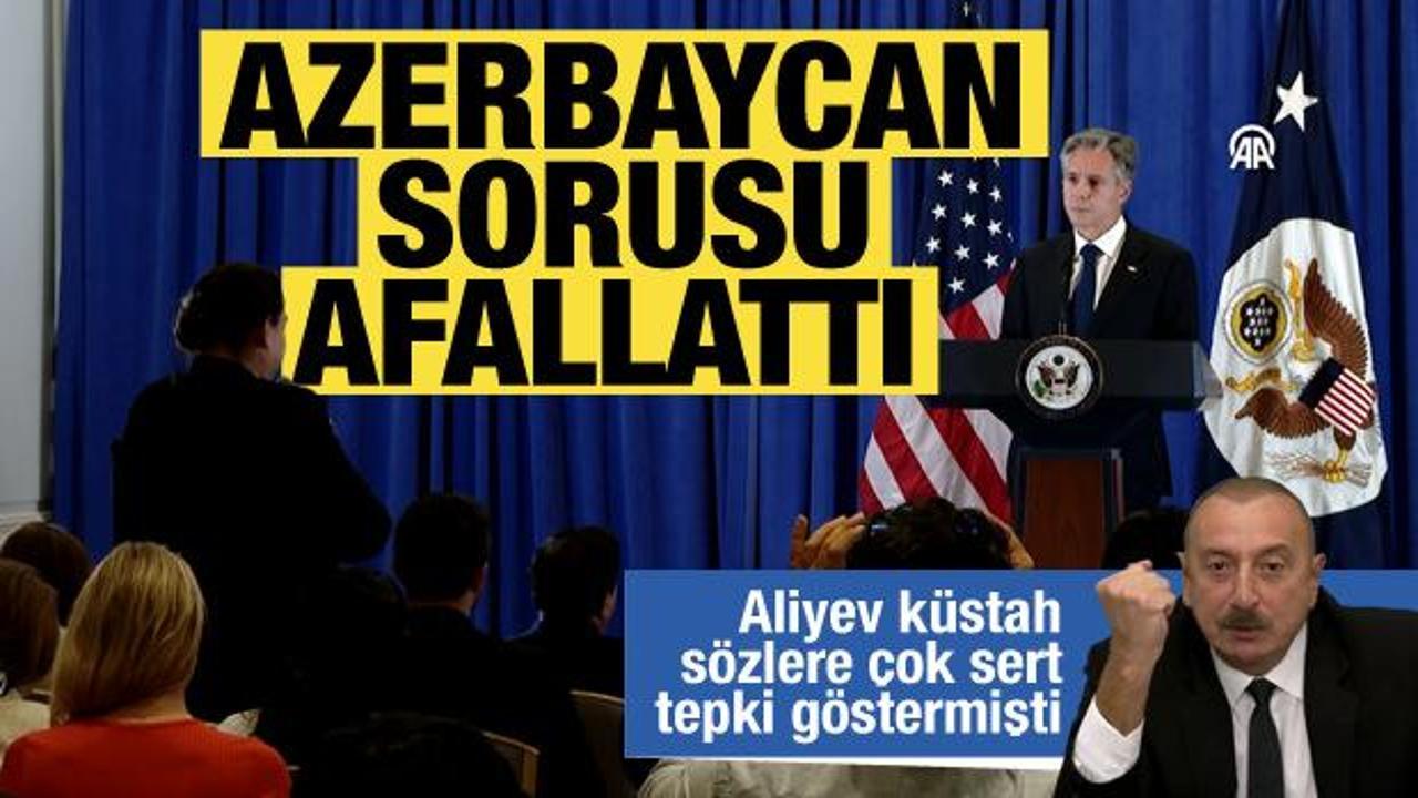 Azerbaycan'ın operasyonuna 'şahin' kesilen Antony Blinken'a zor soru