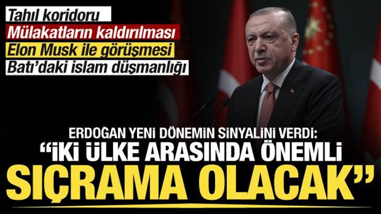 Erdoğan: Selanik Zirvesi, Türkiye-Yunanistan arasında önemli sıçrama olacak