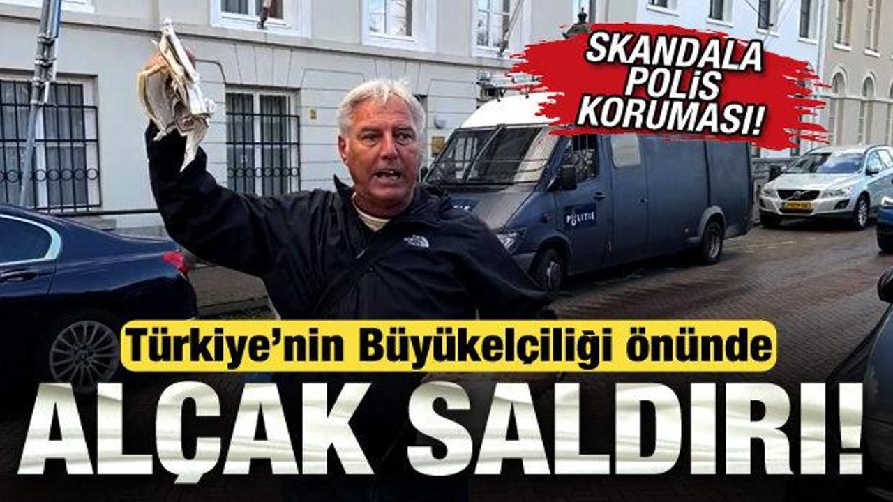 Hollanda'da, T&uuml;rkiye'nin B&uuml;y&uuml;kel&ccedil;iliği &ouml;n&uuml;nde Kur'an-ı Kerim'e al&ccedil;ak saldırı!