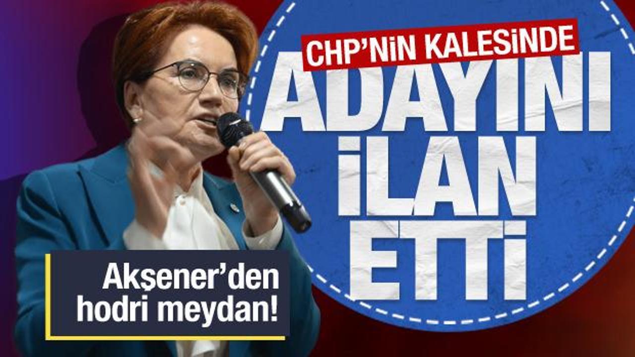 İYİ Parti'nin İzmir B&uuml;y&uuml;kşehir Belediye Başkan adayı belli oldu