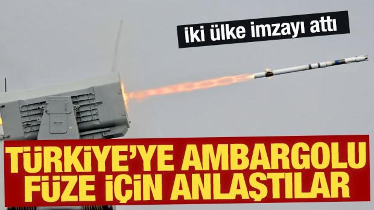 T&uuml;rkiye'ye ambargolu f&uuml;ze i&ccedil;in Yunanistan ve ABD arasında anlaşma