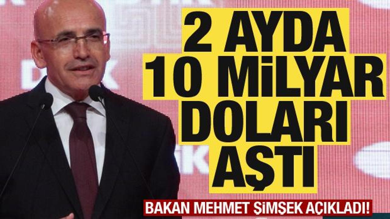 T&uuml;rkiye'ye son 2,5 ayda 10 milyar dolarlık dış finansman