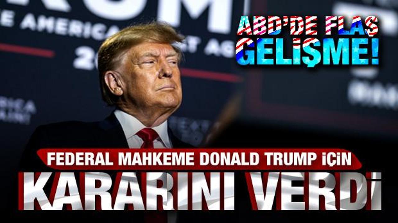 ABD'de flaş gelişme! Mahkeme Donald Trump'ın dolandırıcı olduğuna h&uuml;kmetti
