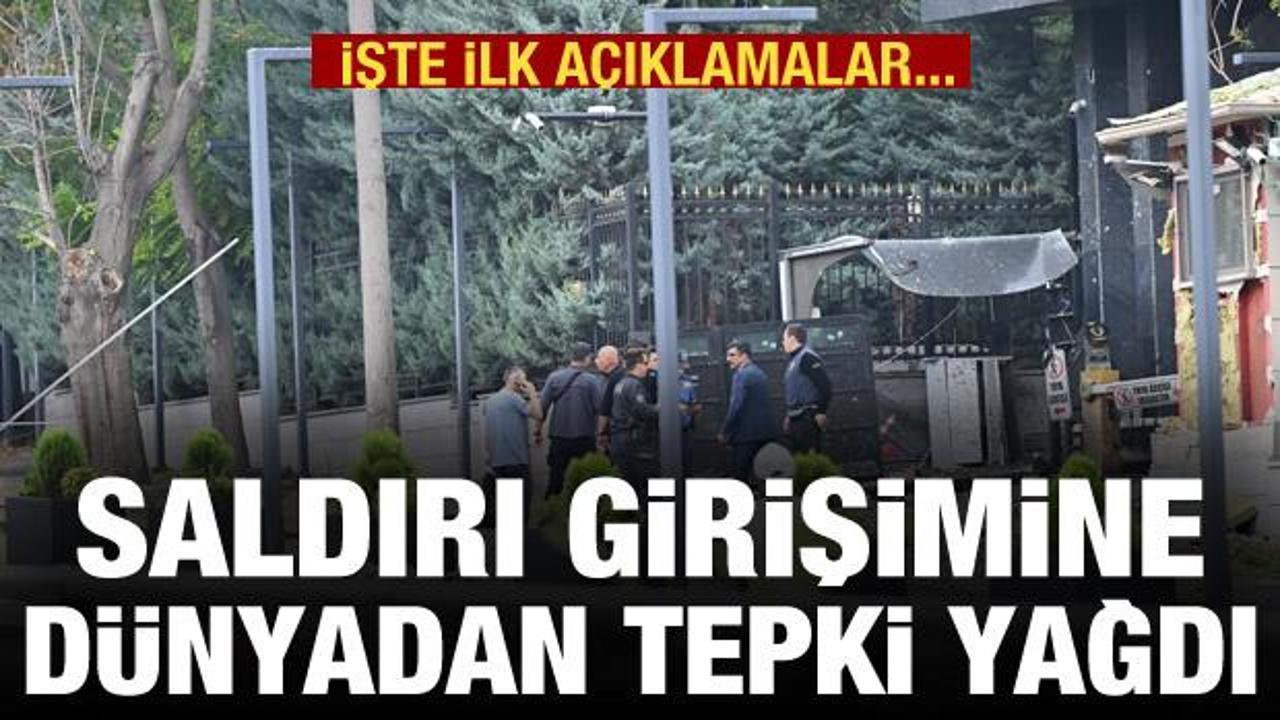 Ankara'daki saldırı girişimine d&uuml;nyadan tepki yağdı: Şiddetle kınıyoruz