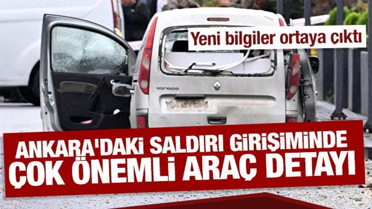 Ankara'daki saldırı girişiminde &ccedil;ok &ouml;nemli ara&ccedil; detayı: Veterineri &ouml;ld&uuml;r&uuml;p gasp etmişler