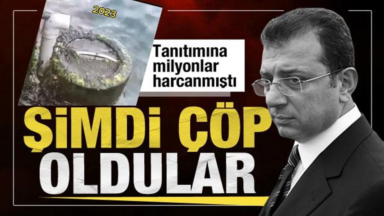 Tanıtımına milyonlar harcanmıştı! CHP'li İBB'nin &ccedil;&ouml;p kaparları &ccedil;&ouml;p oldu