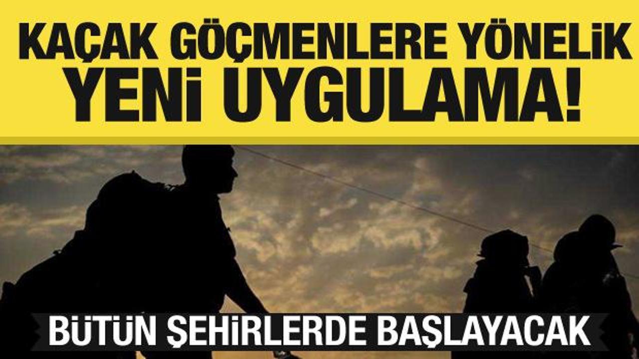 Kaçak göçmenlerle ilgili yeni uygulama başlıyor! Bakan Yerlikaya resmen duyurdu