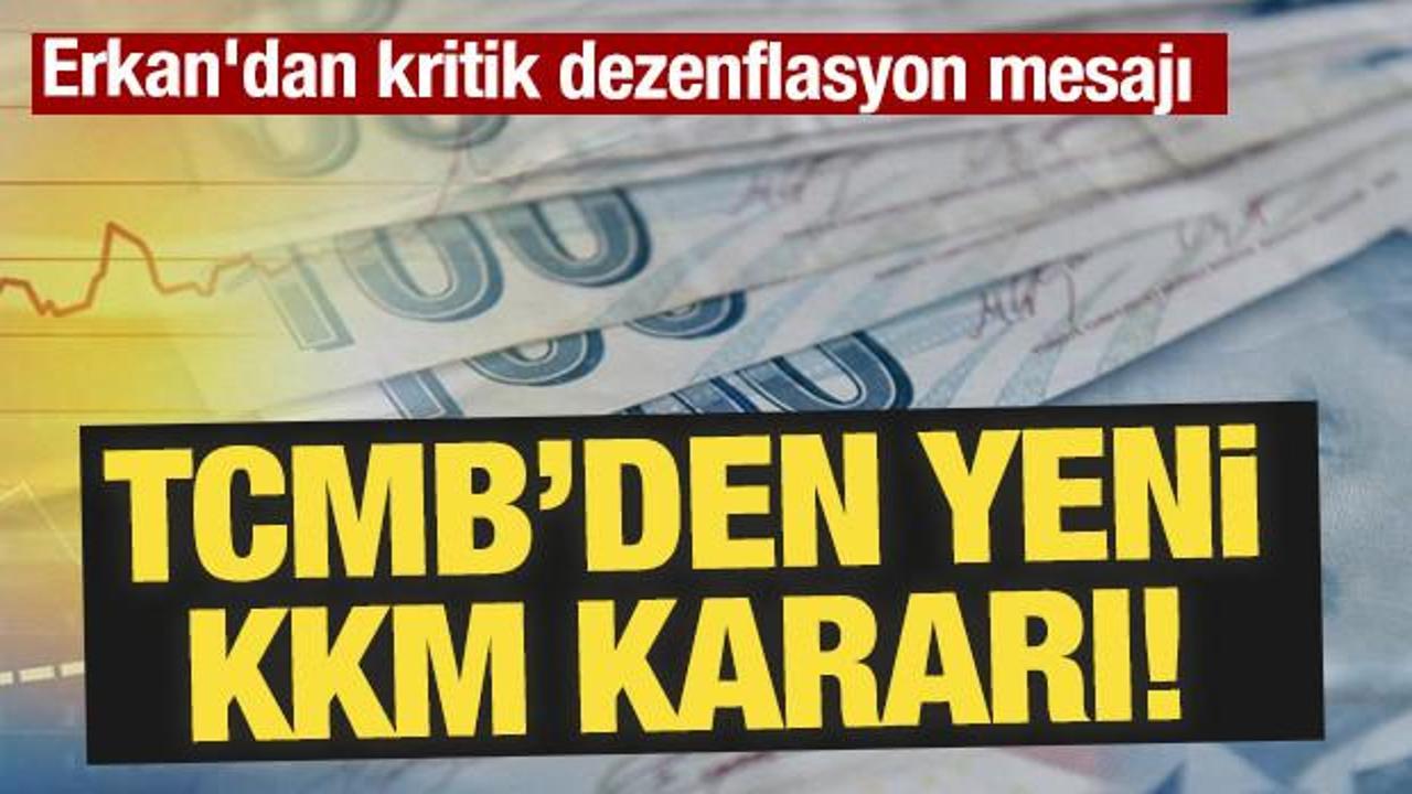 Merkez Bankası'ndan yeni KKM kararı
