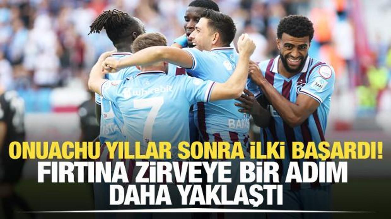 Trabzonspor, Pendikspor'u eli boş g&ouml;nderdi
