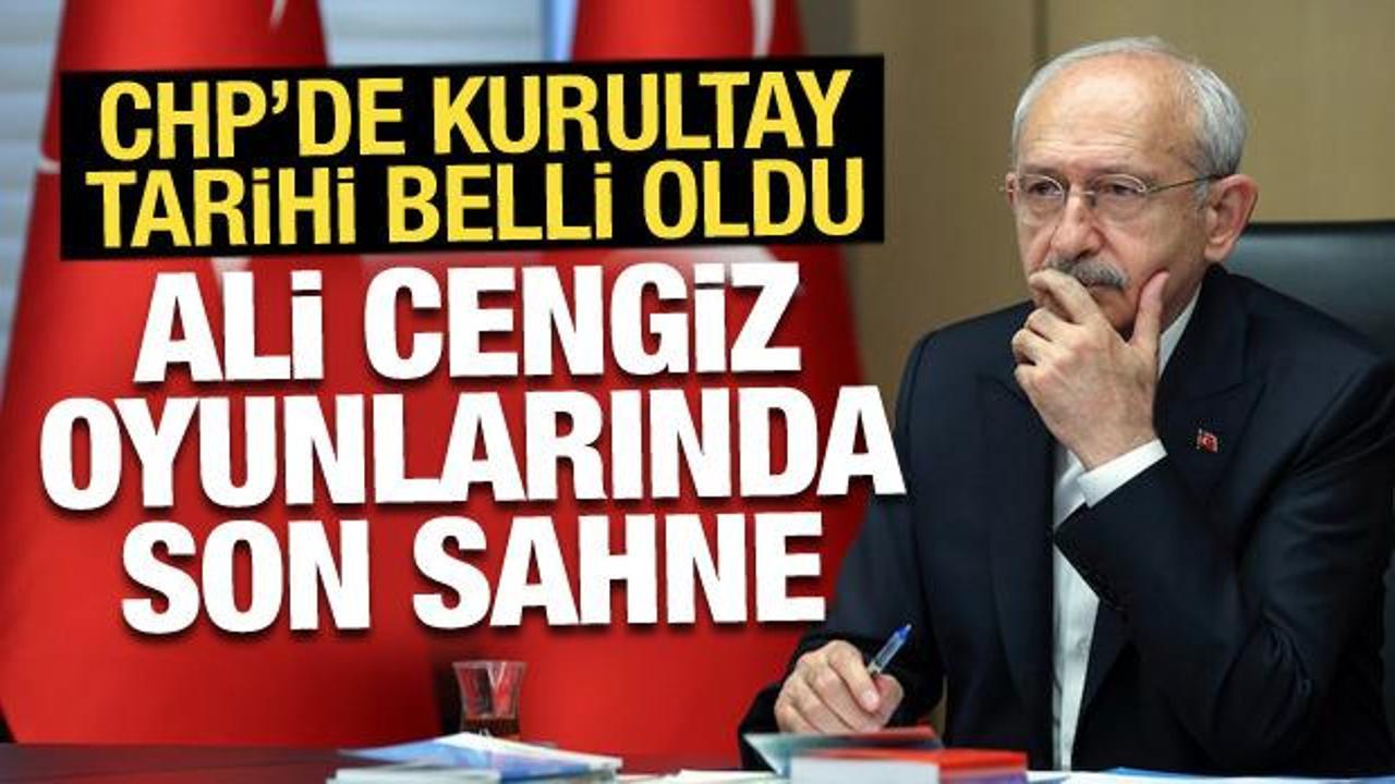 Son dakika: CHP'de kurultay tarihi belli oldu!