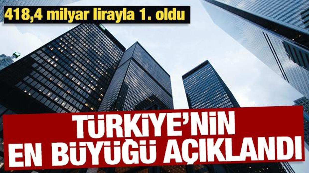 Türkiye'nin en büyüğü açıklandı: 418,4 milyar lirayla TÜPRAŞ oldu