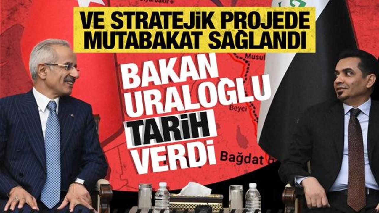 Ulaştırma ve Altyapı Bakanı Uraloğlu, Kalkınma Yolu Projesi i&ccedil;in tarih verdi