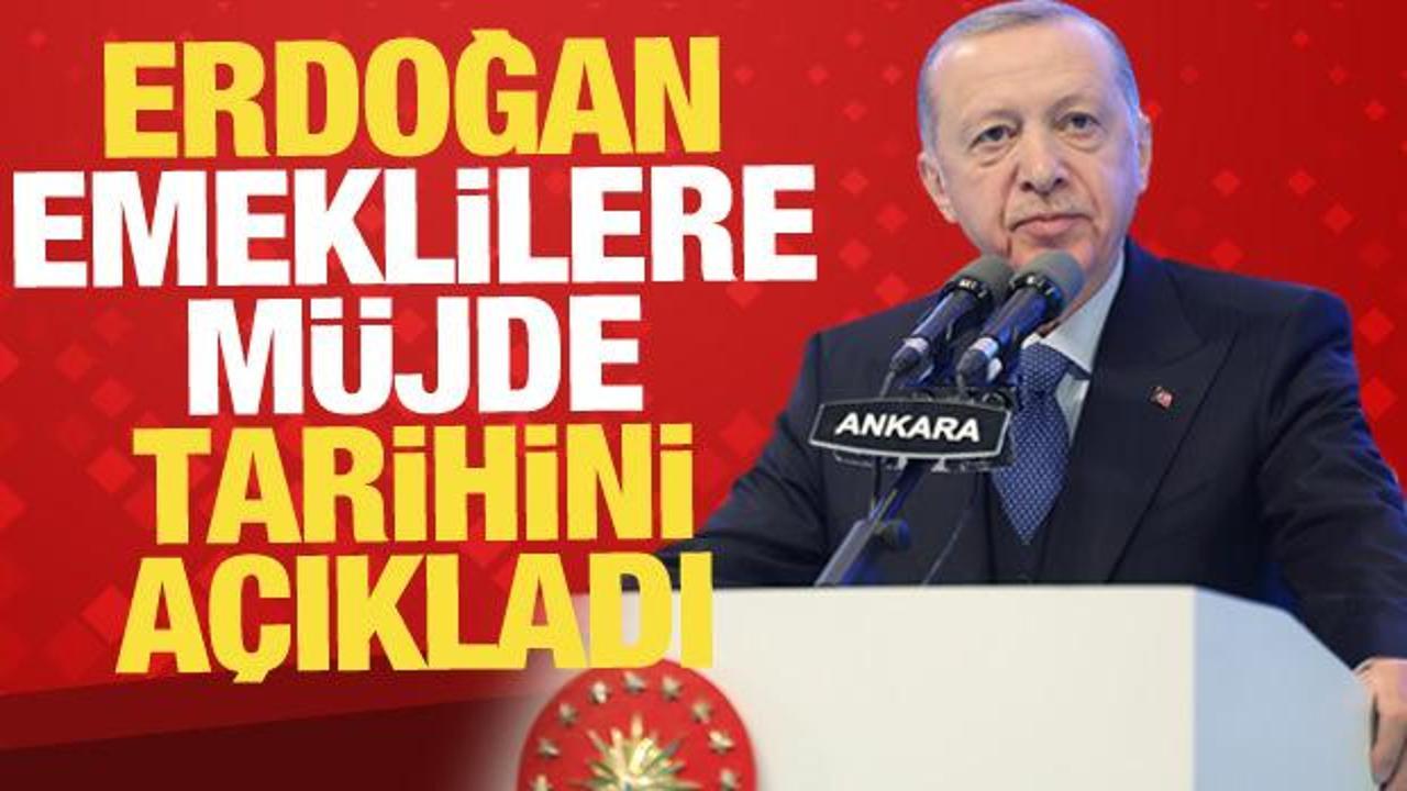 Erdoğan tarih verdi: Emeklilere yeni müjdeyi kabine toplantısında açıklayacak