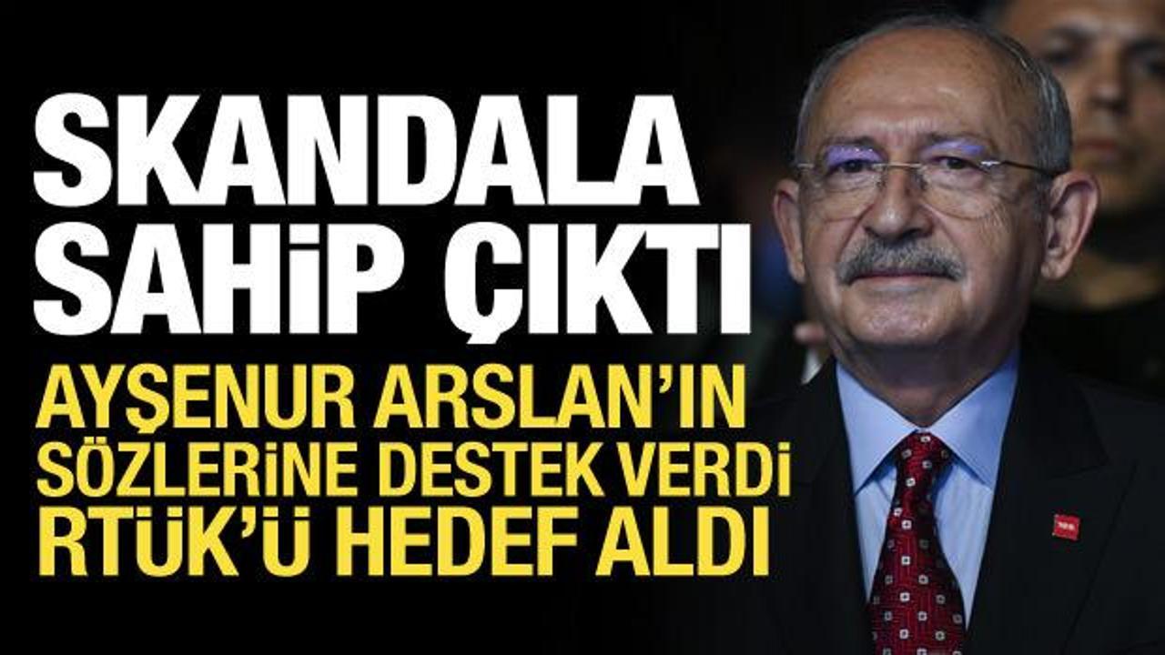 Kılı&ccedil;daroğlu, Ayşenur Arslan'ın skandal s&ouml;zleri sonrası Halk TV'ye sahip &ccedil;ıktı