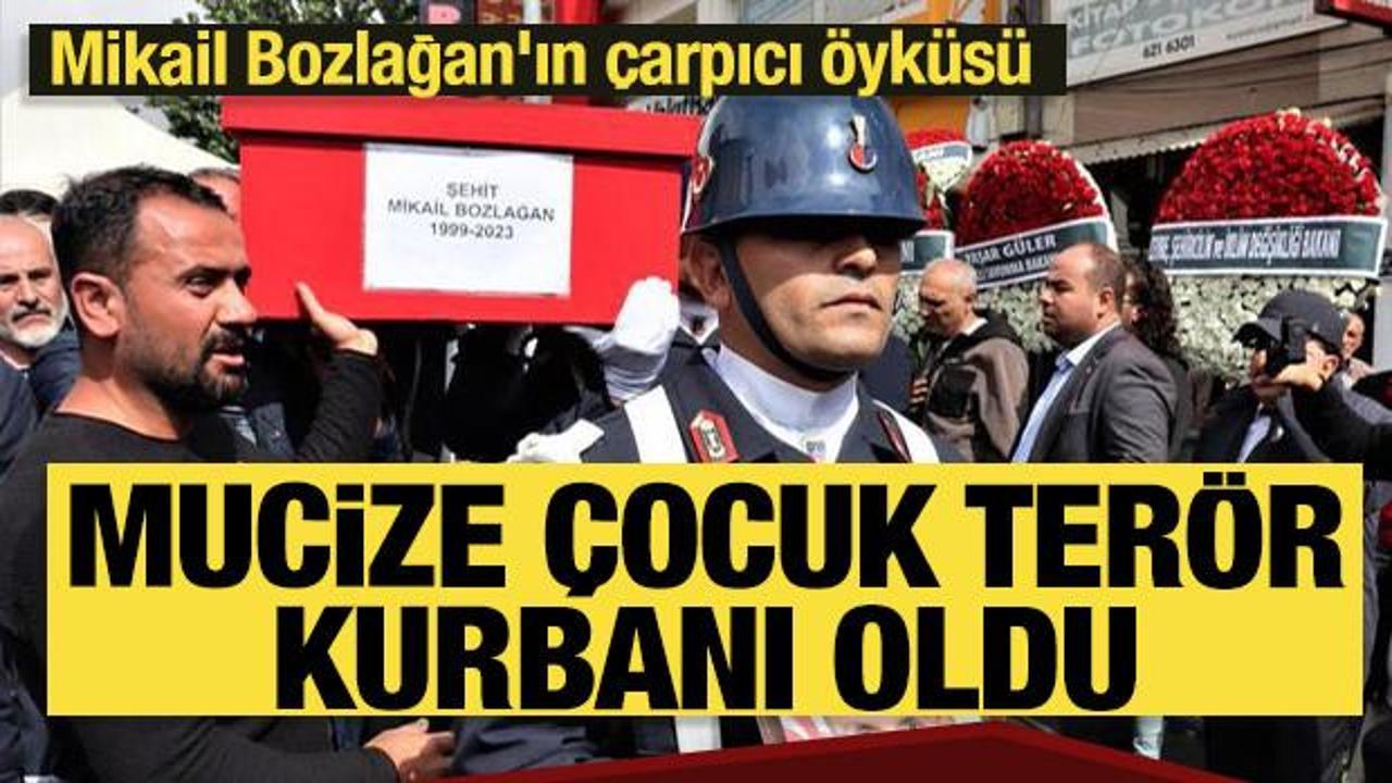 Mikail Bozlağan'ın &ccedil;arpıcı &ouml;yk&uuml;s&uuml;: Mucize &ccedil;ocuk ter&ouml;r kurbanı oldu