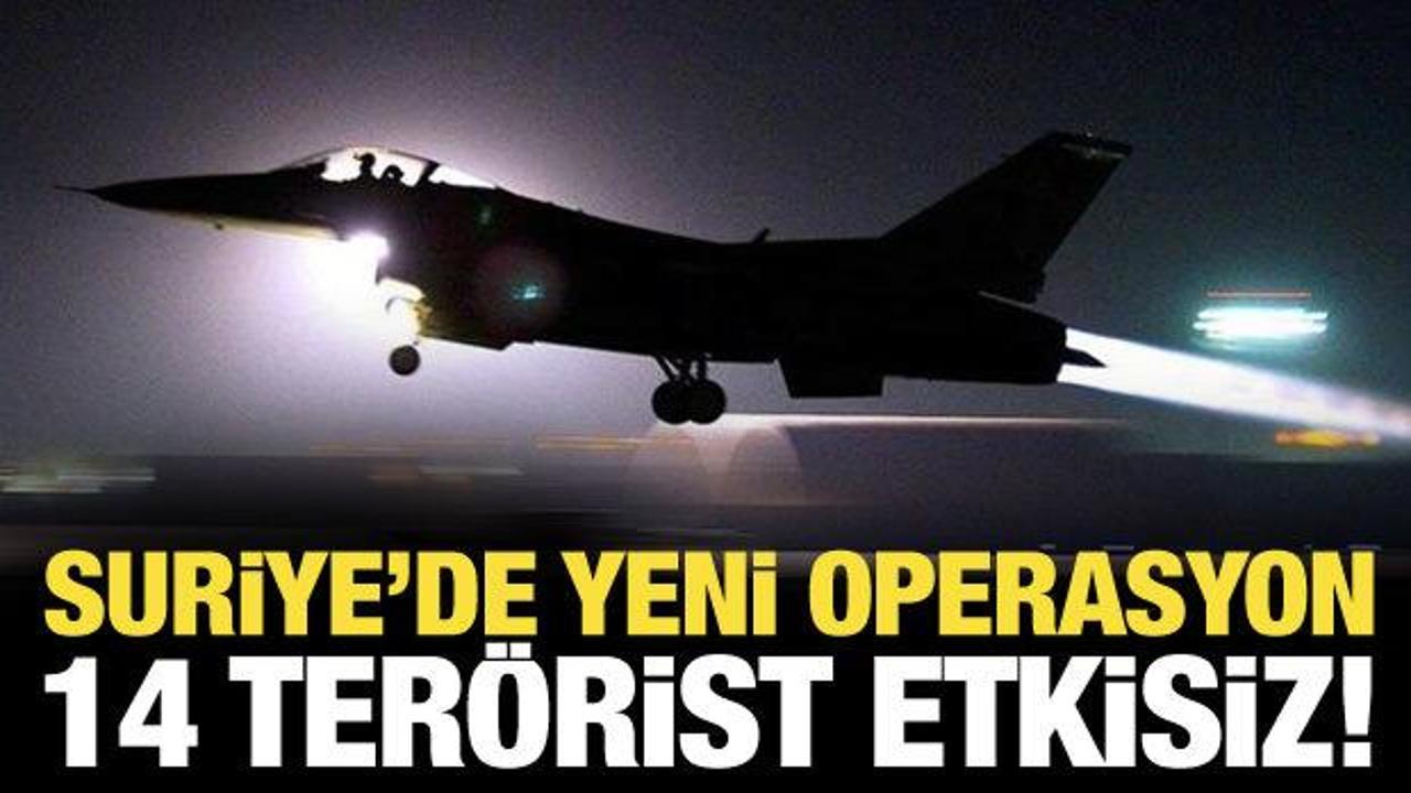 PKK'ya yeni operasyon: 14 terörist etkisiz hale getirildi