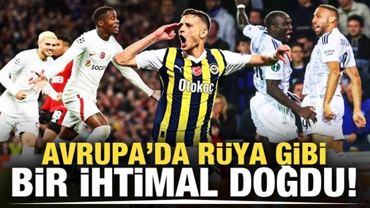 R&uuml;ya gibi bir ihtimal doğdu! 3 takımla Devler Ligi...