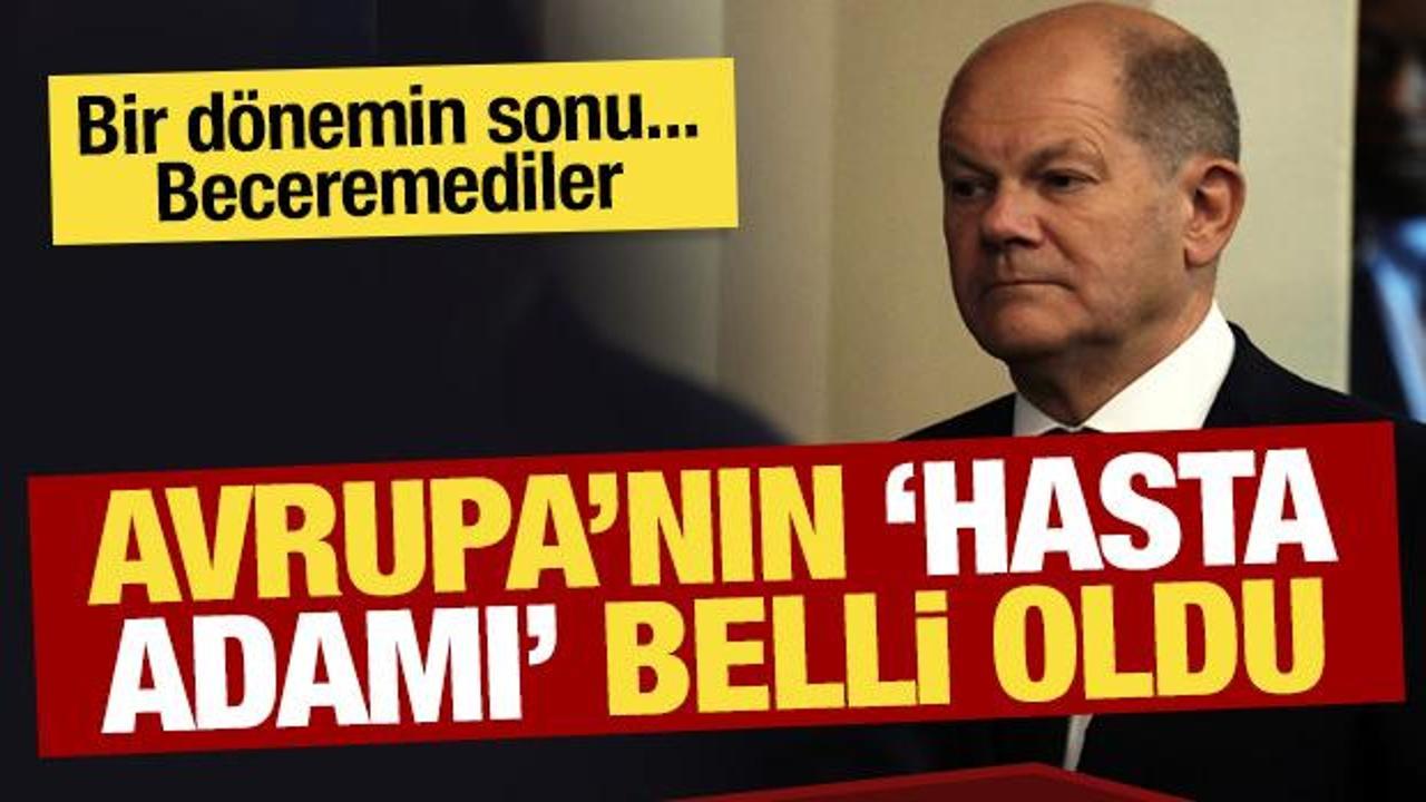 Almanya b&uuml;y&uuml;meyi beceremedi: 'Avrupa'nın Hasta Adamı' oldu