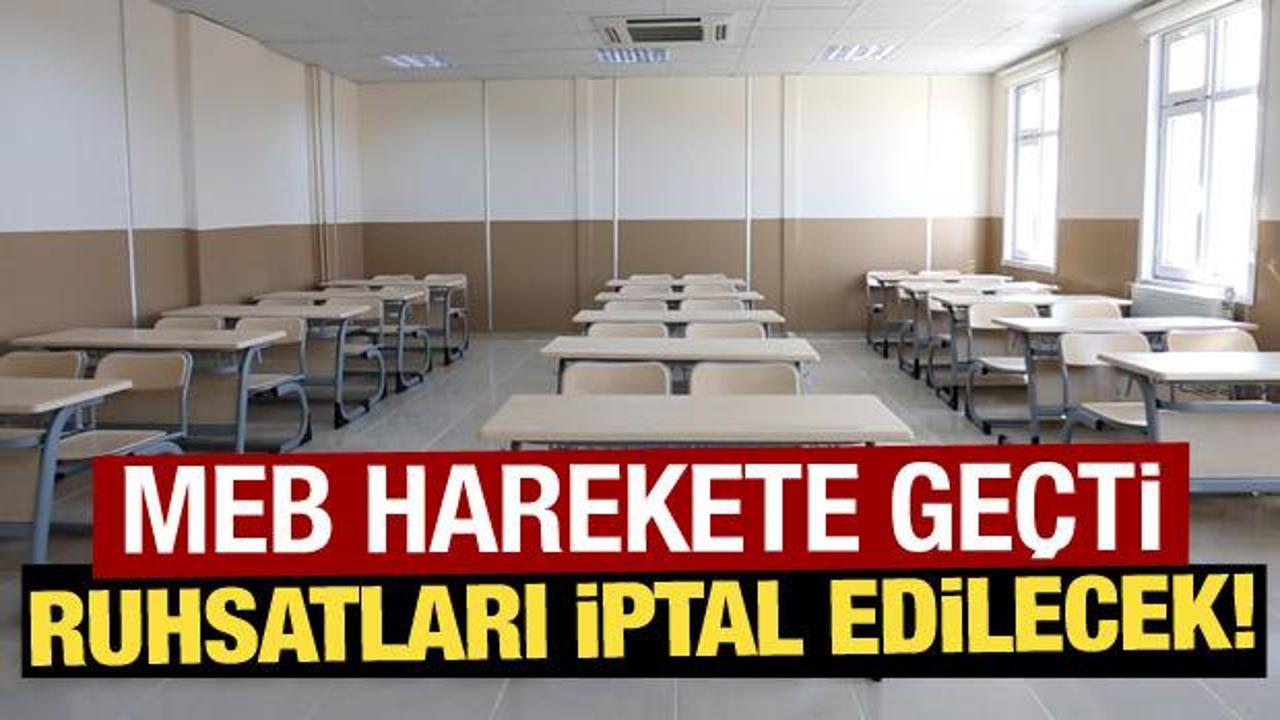 MEB'den 'hayalet sınıf' kuran &ouml;zel okullara inceleme
