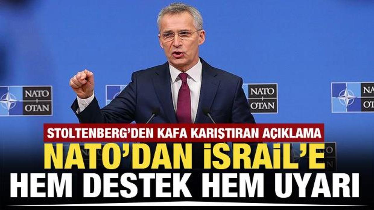 NATO Genel Sekreteri Stoltenberg'den İsrail'e mesaj
