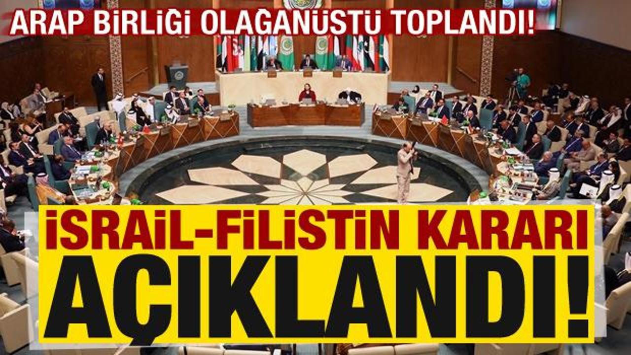 Son dakika: Arap Birliği olağan&uuml;st&uuml; toplandı! 'Acil' ve 'etkin' m&uuml;dahale mesajı...