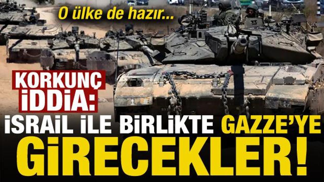 Son dakika: Korkun&ccedil; iddia! İsrail ile birlikte ABD askeri de Gazze'ye girecek!