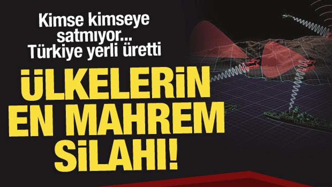 Ülkelerin en mahrem silahı: Türkiye yerli üretimle elini güçlendirdi