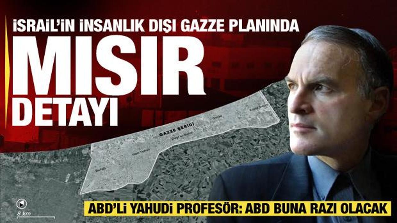 ABD'li Yahudi Profesör Finkelstein'den İsrail'in insanlık dışı Gazze planı iddiası