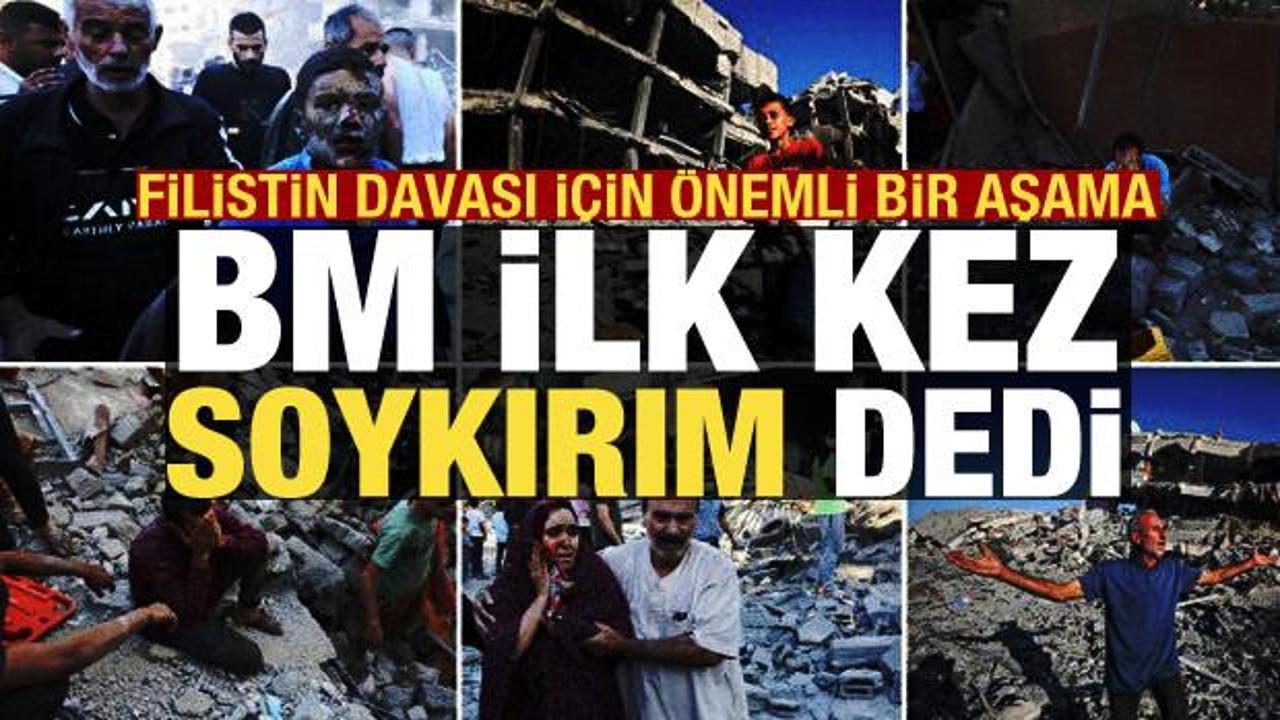 BM raport&ouml;rlerinden "Filistinlilere y&ouml;nelik soykırımı &ouml;nleyin" &ccedil;ağrısı