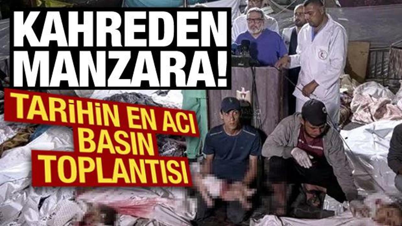 Cenazelerin arasında tarihin en acı basın toplantısı!