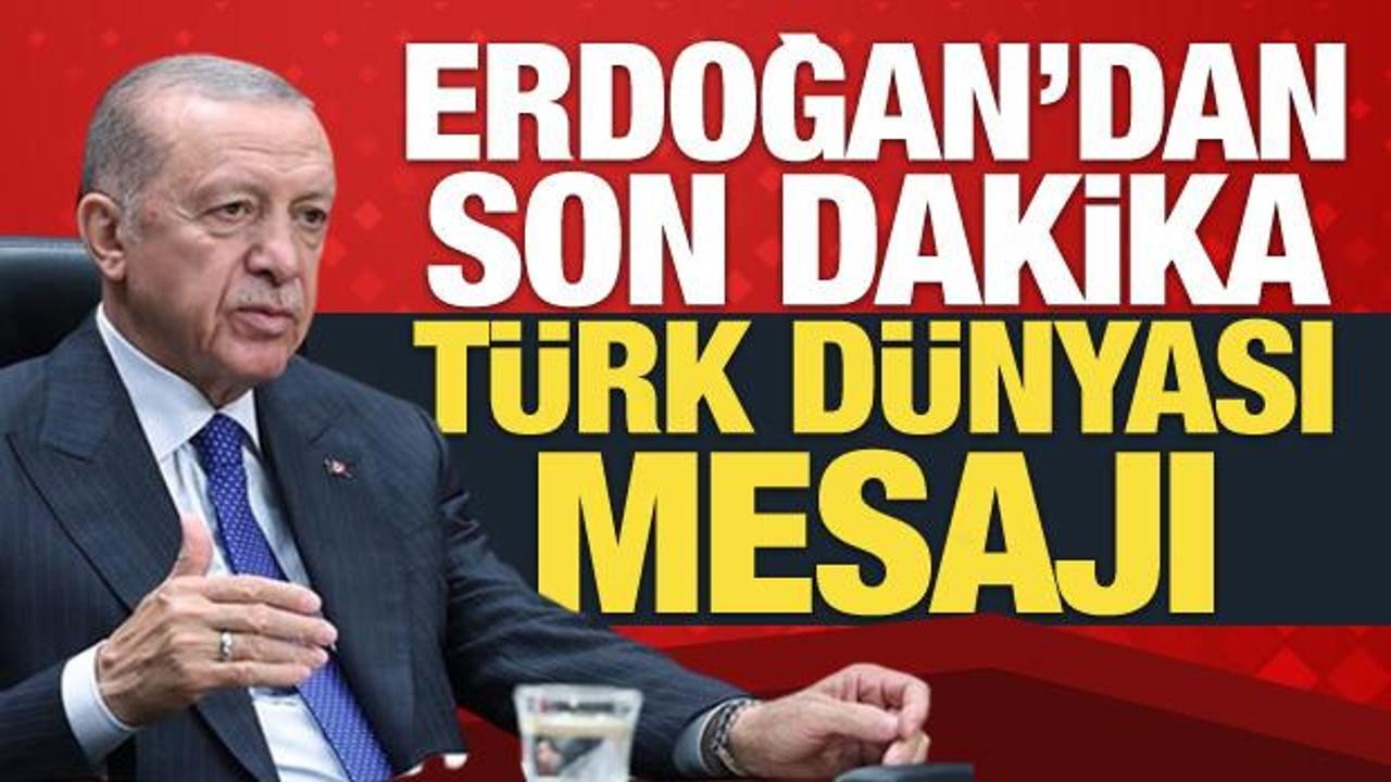 Cumhurbaşkanı Erdoğan: T&uuml;rk d&uuml;nyası olarak iş birliğimizi artıracağız!