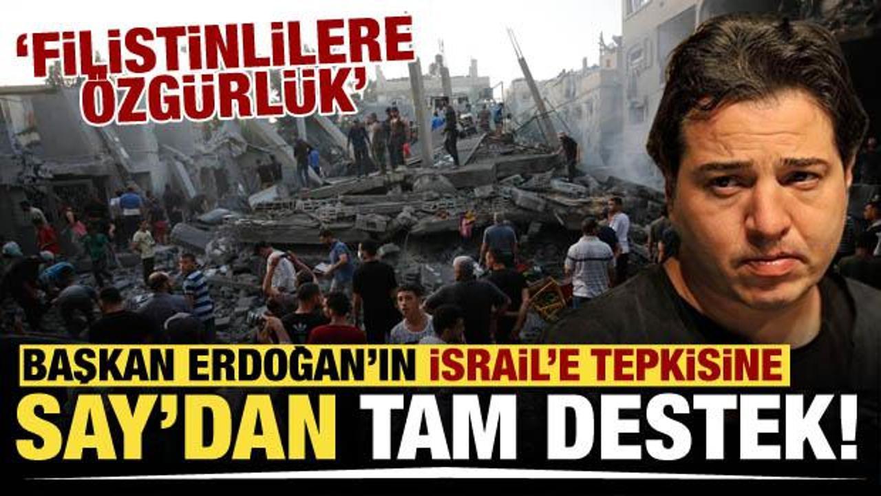 Cumhurbaşkanı Erdoğan&rsquo;ın İsrail s&ouml;zlerine Fazıl Say&rsquo;dan tam destek