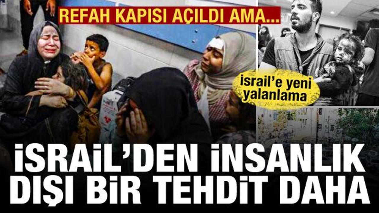 İsrail-Filistin savaşı: Refah Sınır Kapısı a&ccedil;ıldı, İsrail'den "yakıt girmeyecek" &ccedil;ıkışı